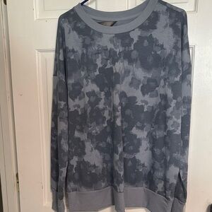 Mondetta Men's Gray Patterned Crewneck Sweater